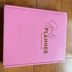 Pink Goals Planner